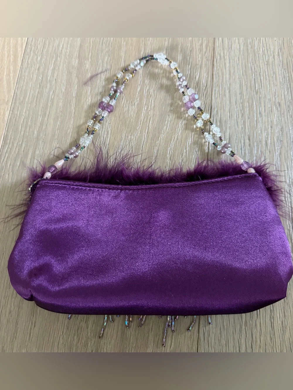 N/A purple satin